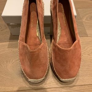 PALOMA BARCELO SUEDE ESPADRILLES